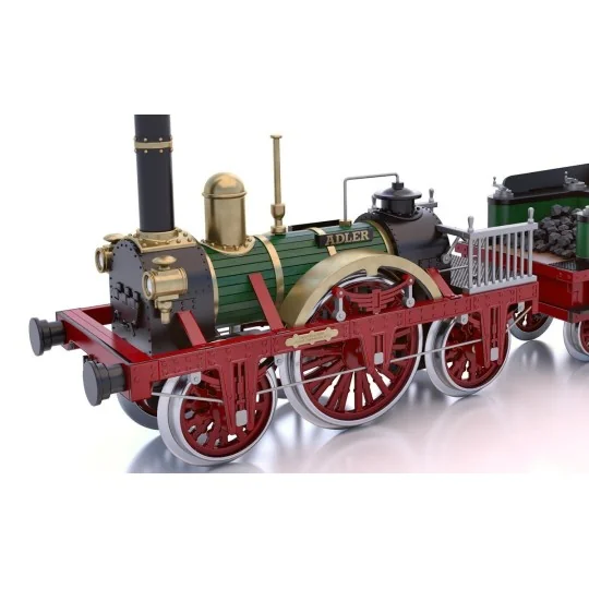 OcCre 54001 Locomotive à vapeur Adler 1/24 kit construction bois métal OcCre 54001 - 2 54001-OcCre 54001 Locomotive à vapeur Adler 1/24 kit construction bois métal