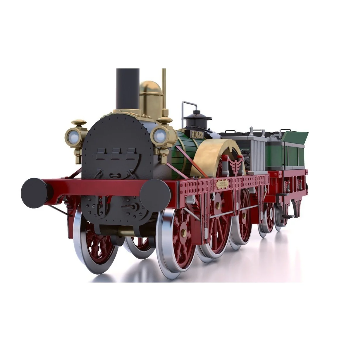OcCre 54001 Locomotive à vapeur Adler 1/24 kit construction bois métal OcCre 54001 - 3 OcCre 54001 Locomotive à vapeur Adler 1/24 kit construction bois métal OcCre 54001 - 3