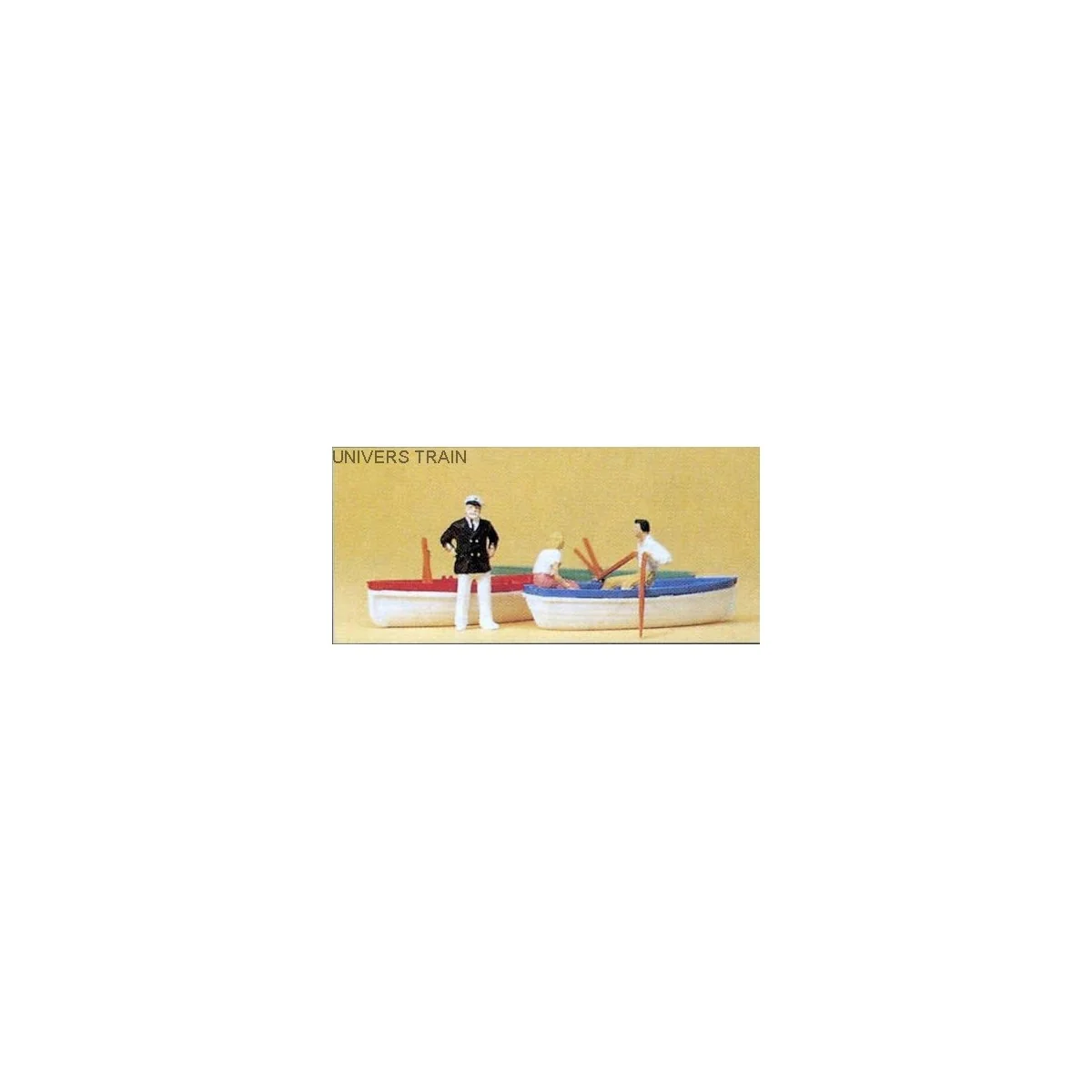 Preiser 10072 figures, boat rental - Preiser - PREISER_10072