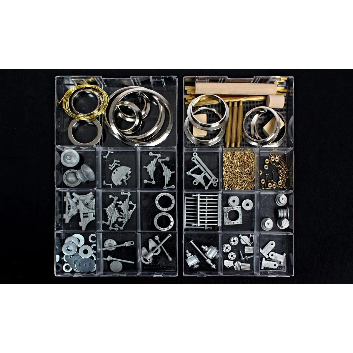 Steam locomotive Adler 1/24 ocCre metal wood construction kit - 54001