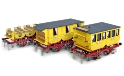 OcCre 56001 Adler Passenger Cars 1/24 scale wood and metal construc...