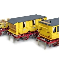 OcCre 56001 Voitures voyageurs Adler 1/24 kit construction bois métal OcCre 56001 - 1