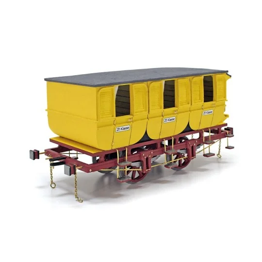OcCre 56001 Voitures voyageurs Adler 1/24 kit construction bois métal OcCre 56001 - 4 56001-OcCre 56001 Voitures voyageurs Adler 1/24 kit construction bois métal