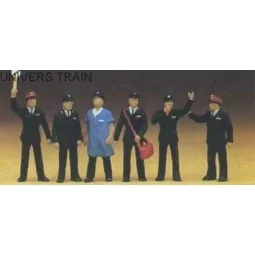 Preiser 10087 Characters, Swiss railway workers - PREISER_10087