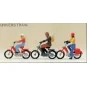 Preiser 10125 figures, moped riders - Preiser_10125 Preiser_10125-Preiser 10125 figures, moped riders - Preiser_10125