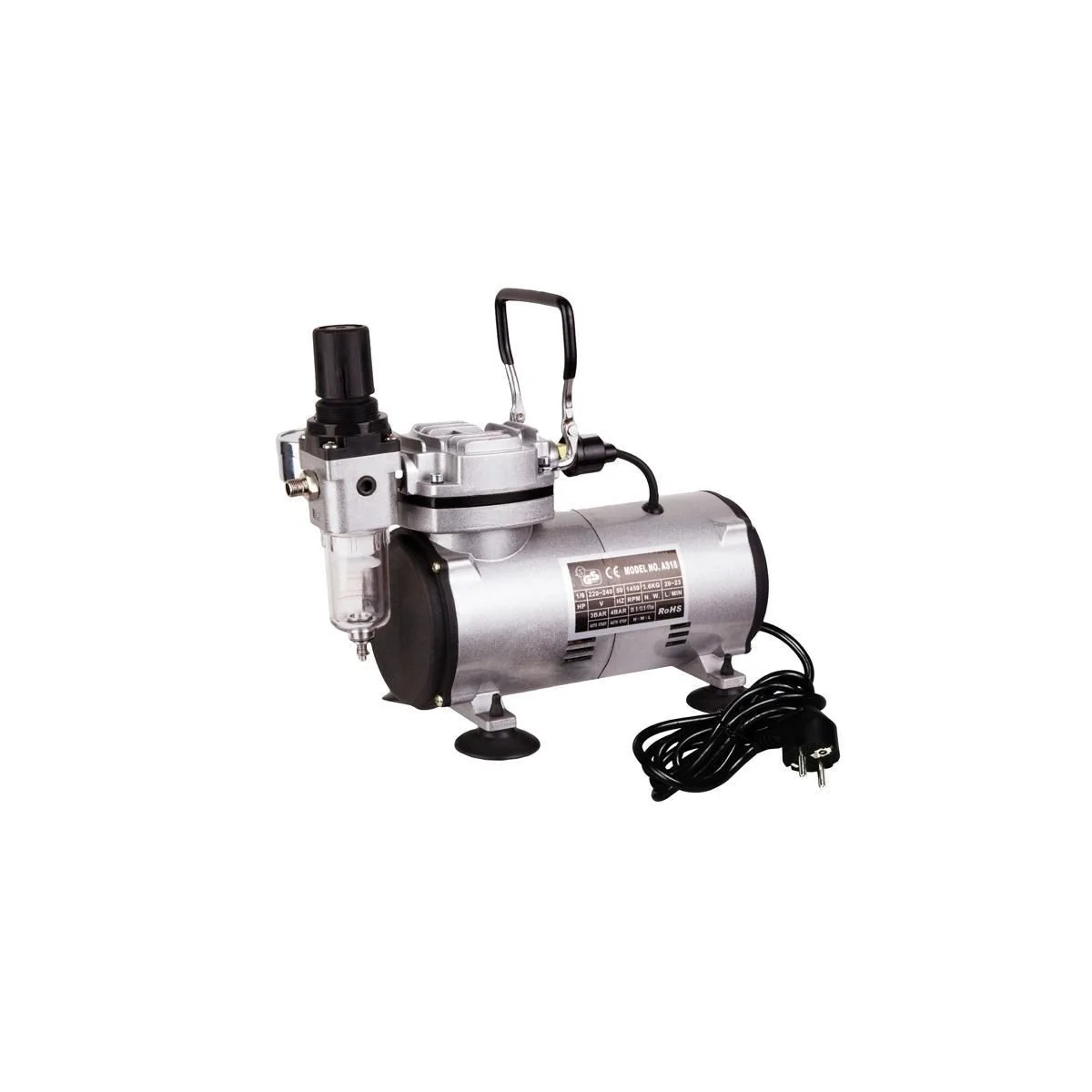 Mini Compresseur AS-18-2, pour aérographe, Fengda AS-18-2 - 1