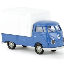 Brekina 32451 Volkswagen T1b, bâché bleu et blanc Sai SAI_32451 - 1