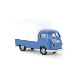 Brekina 32451 Volkswagen T1b, blue and white tarpaulin-covered - Sai - SAI_32451