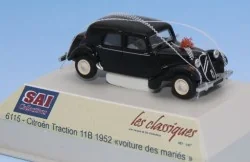 SAI 6115 Citroën Traction 11B 1952, noire, Voiture des Mariés Sai Sai_6115 - 1