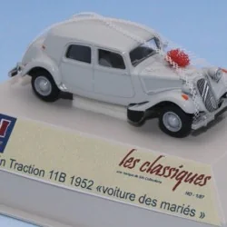 SAI 6116 Citroën Traction 11B 1952, gris perle, Voiture des Mariés Sai Sai_6116 - 1