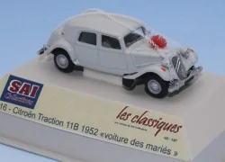 SAI 6116 Citroën Traction 11B 1952, pearl gray, the newlyweds' car ...