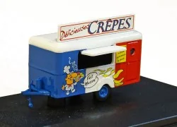 Jouef HC5000 Crepe Trailer, "Delicious Crepes" - Jouef - HC5000