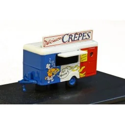 Jouef HC5000 Crepe Trailer, "Delicious Crepes" - Jouef - HC5000