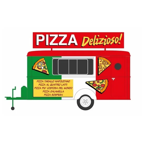 HC5002-copy of Jouef HC5000 Remorque à Crêpes, "Délicieuses Crêpes"