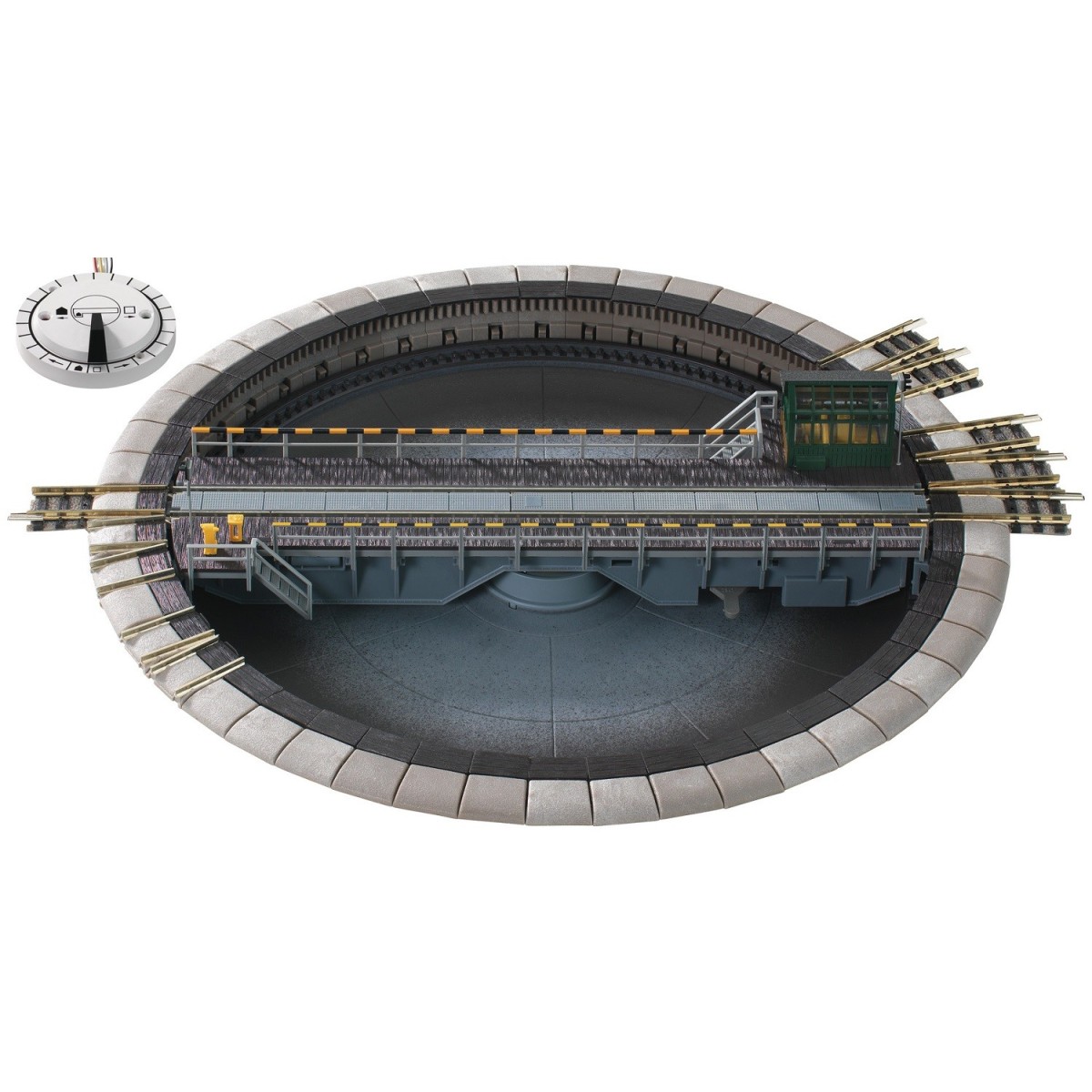 Fleischmann 9152 Motorized turntable with control station, N scale ...