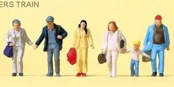 Preiser 14042 figures, passers-by, merchants - Preiser - PREISER_14042