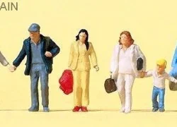 Preiser 14042 figures, passers-by, merchants