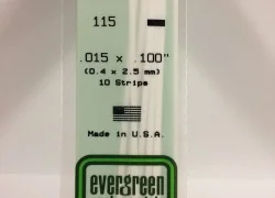 Wand 0.38x2.5x350mm Ref: 115 - Evergreen - S1370115