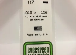 Wand 0.38x4.0x350mm Ref: 117 - Evergreen - S1370117