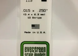 Wand 0.38x6.3x350mm Ref: 119 - Evergreen - S1370119