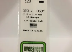 Wand 0.50x1.5x350mm Ref: 123 - Evergreen - S1370123