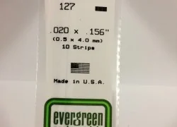 Wand 0.50x4.0x350mm Ref: 127 - Evergreen - S1370127