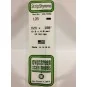 S1370128-Baguette 0.50x4.8x350mm Ref : 128 - Evergreen - S1370128