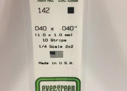 Wand 1.0x1.0x350mm Ref: 142 - Evergreen - S1370142