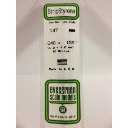 Wand 1.0x4.0x350mm Ref: 147 - Evergreen - S1370147