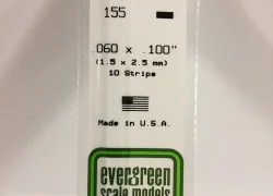 Wand 1.5x2.5x350mm Ref: 155 - Evergreen - S1370155