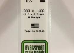 Wand 2.0x2.5x350mm Ref: 165 - Evergreen - S1370165