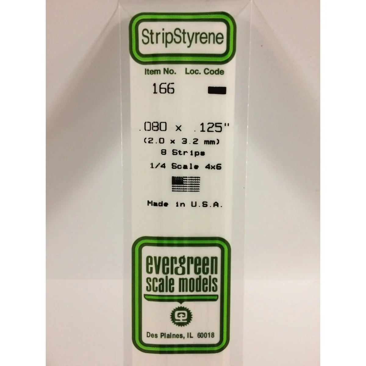 Wand 2.0x3.2x350mm Ref: 166 - Evergreen Wand 2.0x3.2x350mm Ref: 166 - Evergreen