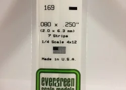 Wand 2.0x6.3x350mm Ref: 169 - Evergreen - S1370169