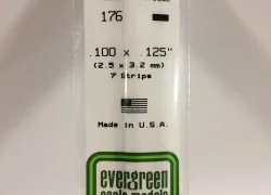 Wand 2.5x3.2x350mm Ref: 176 - Evergreen - S1370176