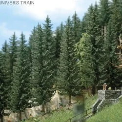 Busch 6132 Blister de 2 sapins, hauteur de 70 mm Busch Busch_6132 - 1