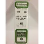 Baguette 2.5x4.8x350mm Ref : 178 - Evergreen Evergreen S1370178 - 1 S1370178-Baguette 2.5x4.8x350mm Ref : 178 - Evergreen - S1370178