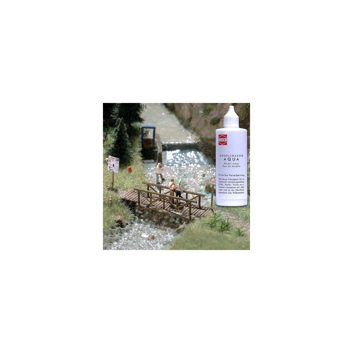 Busch 7589 Eau de modèle, rivières, cascades Busch Busch_7589 - 1