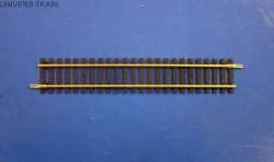 Jouef Hornby R600 Rail droit longueur 168mm avec éclisses Jouef R600 - 1