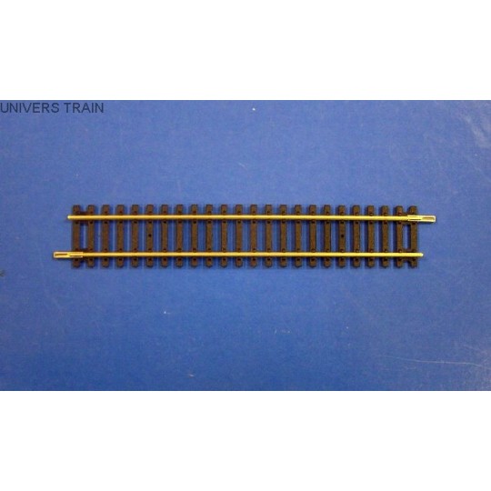 R600-Jouef Hornby R600 Rail droit longueur 168mm avec éclisses