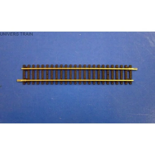 R600-Jouef Hornby R600 Rail droit longueur 168mm avec éclisses