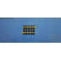 R610-Jouef R 610 Straight rail, 38 mm long, with rail joiners
