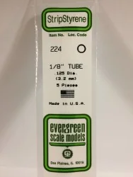 Tube rond 3.2x350mm Ref : 224 - Evergreen Evergreen S1370224 - 1