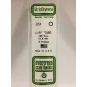 S1370224-Round tube 3.2x350mm Ref: 224 - Evergreen - S1370224