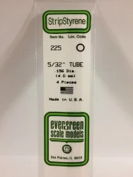 Tube rond 4.0x350mm Ref : 225 - Evergreen Evergreen S1370225 - 1