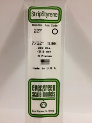 Tube rond 5.5x350mm Ref : 227 - Evergreen Evergreen S1370227 - 1