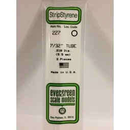 Round tube 5.5x350mm Ref: 227 - Evergreen