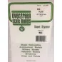S1379100-Smooth white plate 2.5x150x300mm Ref: 9100 - Evergreen - S1379100