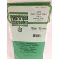 S1379903-Plaque Vert transparent lisse 0.25x150x300mm Ref : 9903 - Evergreen - S1379903