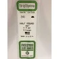 Half Round 1.5x350mm Ref: 241 - Evergreen S1370241-Half Round 1.5x350mm Ref: 241 - Evergreen - S1370241