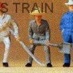 Preiser 14017 Characters, pickaxes